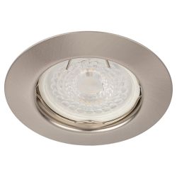 ST3 SN Светильник ЭРА штампованный MR16,12V/220V, 50W сатин никель