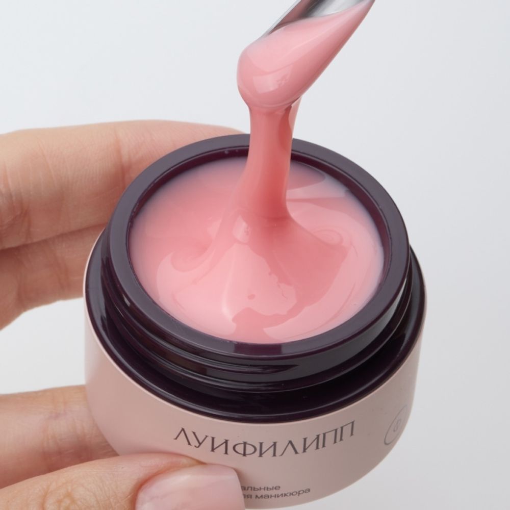 Луи Филипп Nude Fast Gel 12 - Гель для наращивания телесный, 15г