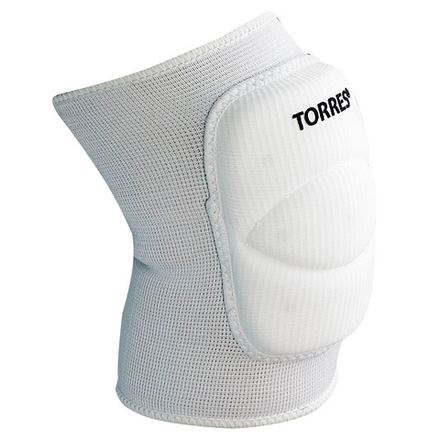 Наколенники спортивные TORRES Classic, белый,р.L, PRL11016L-01, нейлон, ПУ