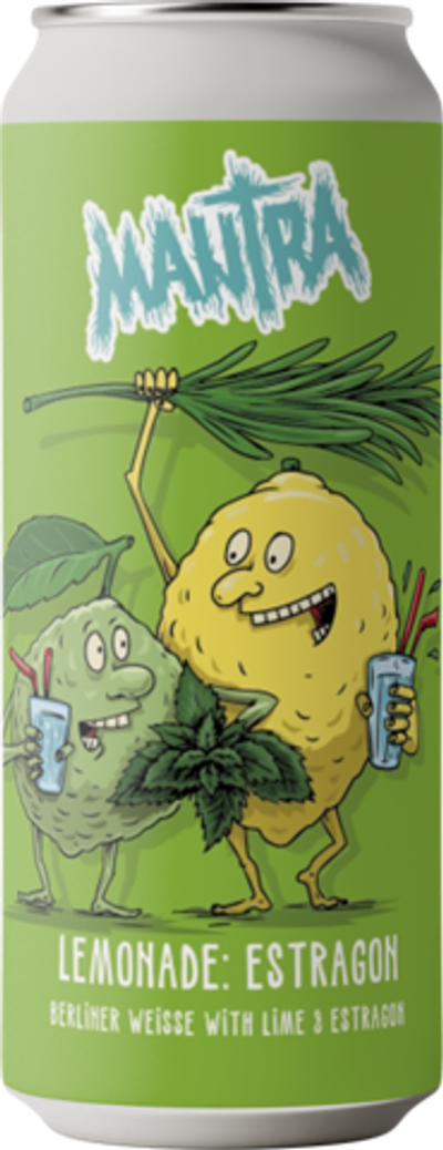 Пиво Мантра Лимонад: Эстрагон / Mantra Lemonade: Estragon 0.45 - банка