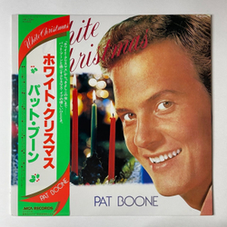 Винтажная виниловая пластинка LP Pat Boone White Christmas (Japan 1979) (Obi) Jingle Bells