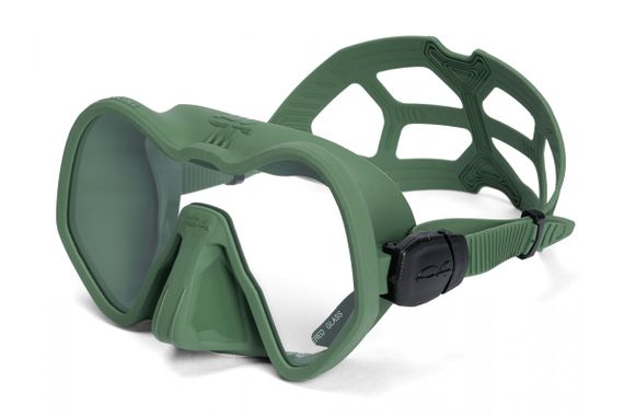 Маска C4 Carbon Skyline Antifog green