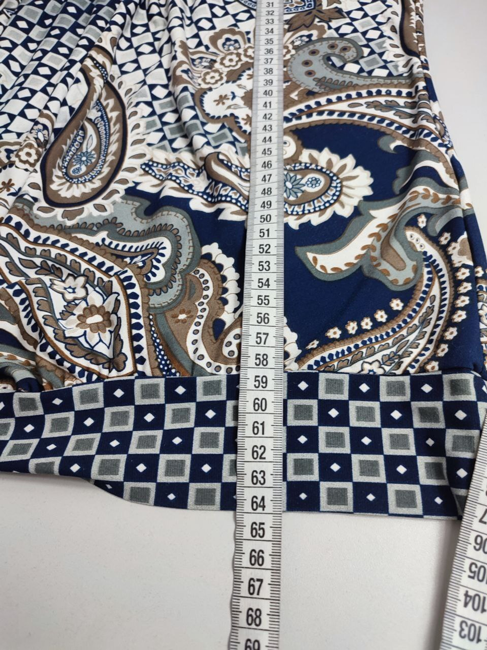 Блуза Bartelli с принтом 58 размер