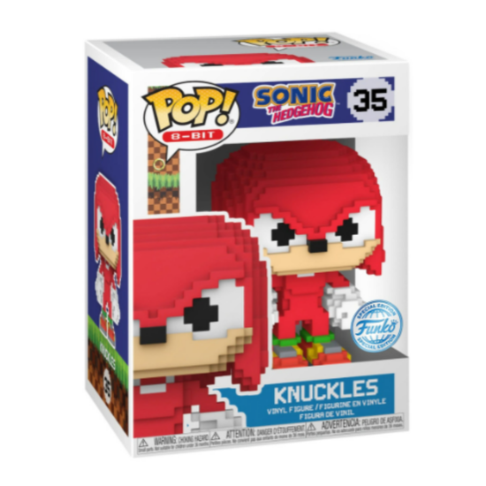 Фигурка Funko POP! 8-Bit Sonic the Hedgehog Knuckles (Exc) (35) 83034