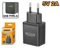 Зарядное устройство 5Вх2А, USB type-A SUPER INGCO FCLI120502