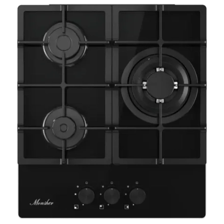 Встраиваемая газовая варочная панель Monsher MGG 43 Noir