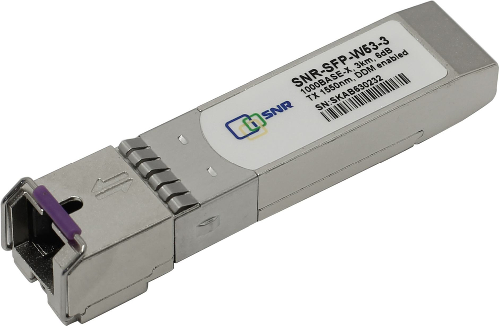 SNR &lt;SNR-SFP-W53-3&gt;  Модуль SFP (Simplex 1000Base-X,  SC,  SM)