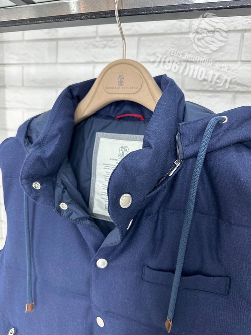 Пуховый жилет Brunello Cucinelli