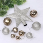 Набор ёлочных украшений «Brilliant fairy tale» 52 предмета, Шампань