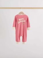 Комбинезон / Слип для малышей Next F40-053, 3 шт., Красный, Молочный