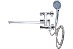 Смеситель для ванны с длинным изливом, Cron CN20866, хром