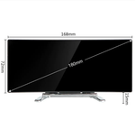 Часы-будильник настольные LED Космос 6507 черный корпус