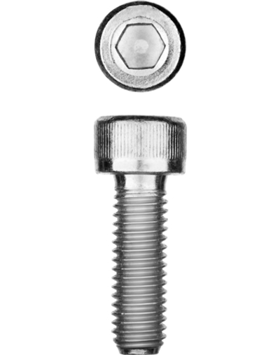 ЗУБР DIN 912, кл. пр. 8.8, М8 х 20 мм, цинк, 5 кг, винт с внутренним шестигранником, Профессионал (30318-08-020)