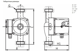 Насос NOZ 25/7,5 EM