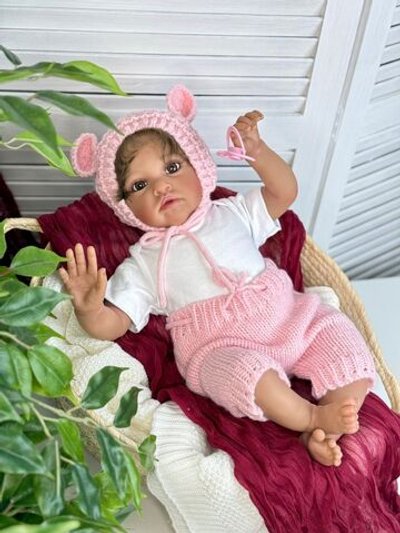 Кукла Реборн мягконабивная 50см (FA-938)