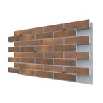 Негорючая термопанель ППС PRO BestPoint Retro Brick Chili 0,612 м², 1020x600 мм