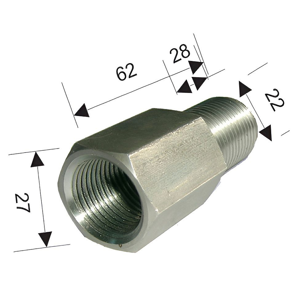 Адаптер удлинитель для рулевого троса ДУ Mercury (аналог А.235) (10269488)
