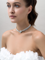 Колье "Blue Knot Zircon"