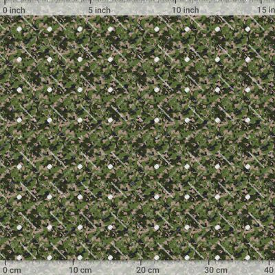 Камуфляжный паттерн в стиле Woodland by AnnArtPrints 1200 DPI