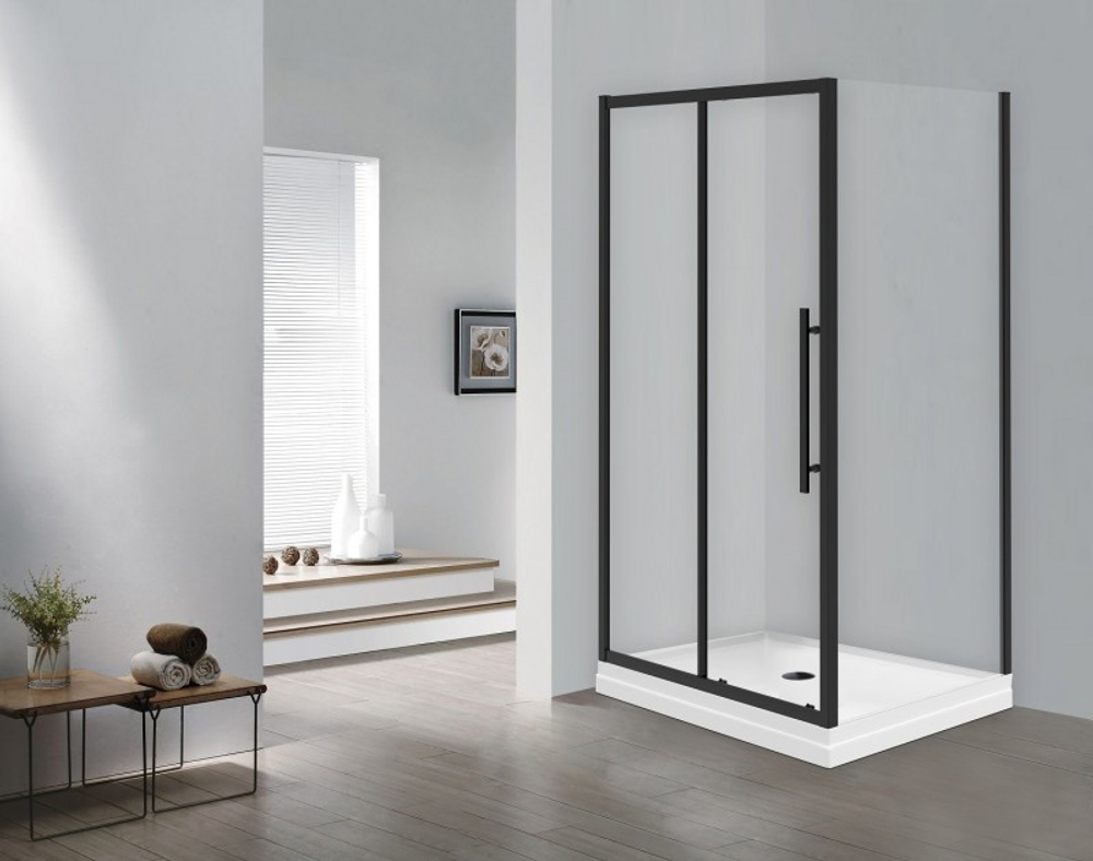 Ограждение душевое ESBANO ESF-129PS-B 120x90x195