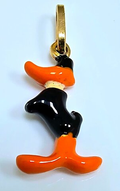 Подвеска Эстерелла золото 585 эмаль