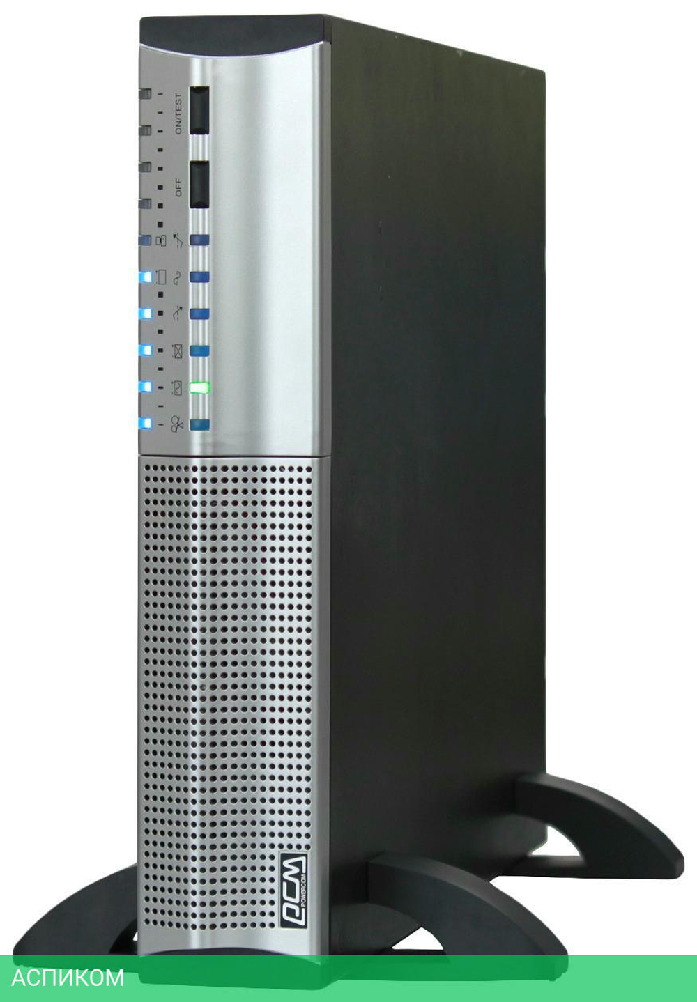 Источник бесперебойного питания Powercom Smart King RT LCD (SRT-1000A)
