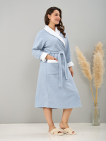 Халат Хмн-041/голубой