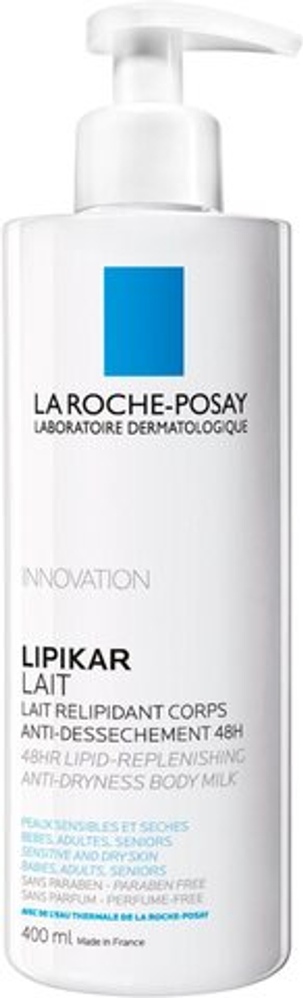 La Roche-Posay Lipikar Lait - Липидовосстанавливающее молочко для тела для сухой кожи /   400  ml  / GTIN 3337875549615