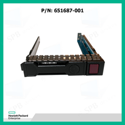 Салазки 2.5 HP Gen8, Gen9, Gen10 SATA/SAS HP 651687-001, 651699-001
