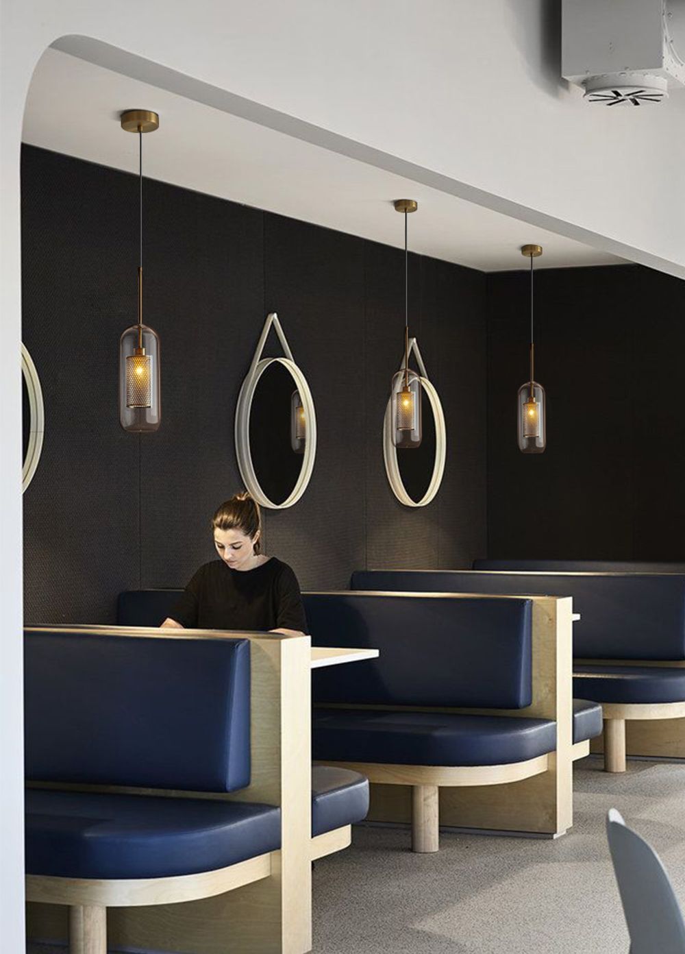 Подвесной светильник CATCH SMOKY B D30