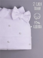 Шапка для девочки осенняя с ушками