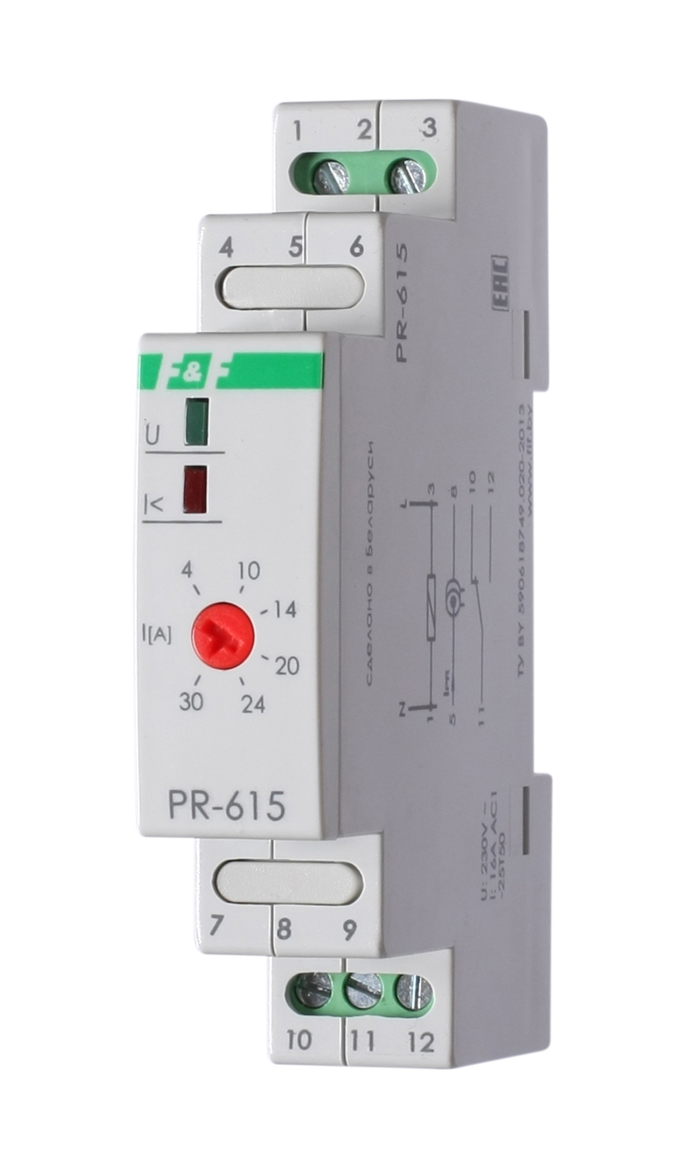 Реле тока PR-615