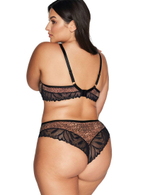 Трусы бразилиана Ava WILD 2132 brazilian Black Panther