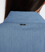 Джинсовое платье с ремешком Liu Jo - голубой(UA4092 D4695)