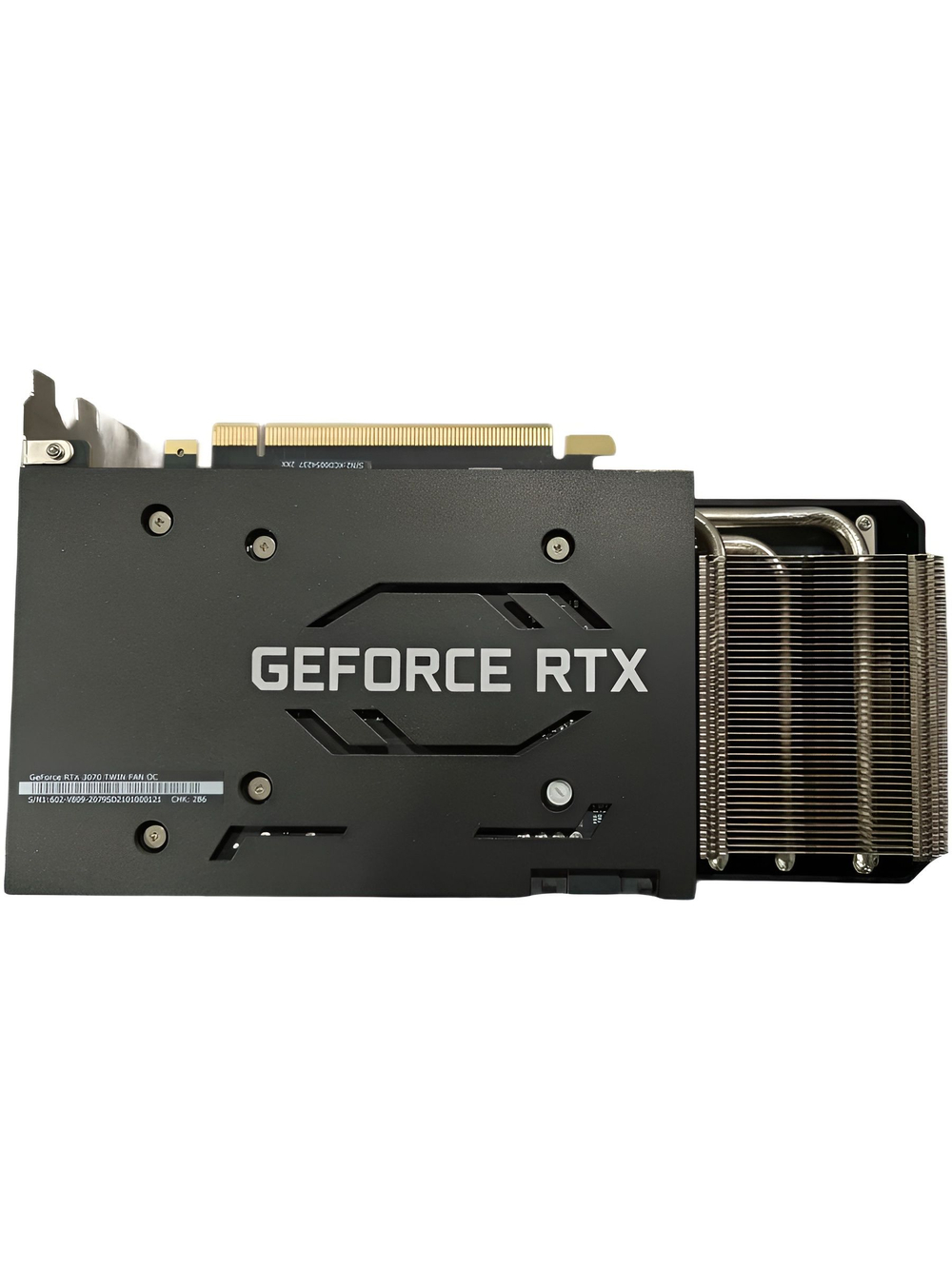 MSI Видеокарта GeForce RTX 3070 8 ГБ (RTX 3070 TWIN FAN OC)
