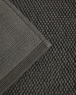 ZARA HOME КОВРИК ДЛЯ ВАННОЙ ИЗ ХЛОПКА С АНТИСКОЛЬЗЯЩЕЙ ПОВЕРХНОСТЬЮ, ТЕМНО-СЕРЫЙ