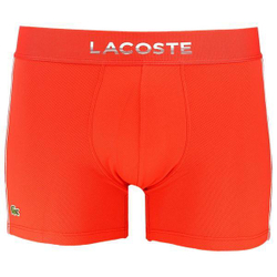 Мужские спортивные боксеры Lacoste Men’s Breathable Technical Mesh Trunk - красный