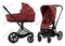 Детская коляска Cybex Priam IV 2 в 1 Rockstar шасси Matt Black