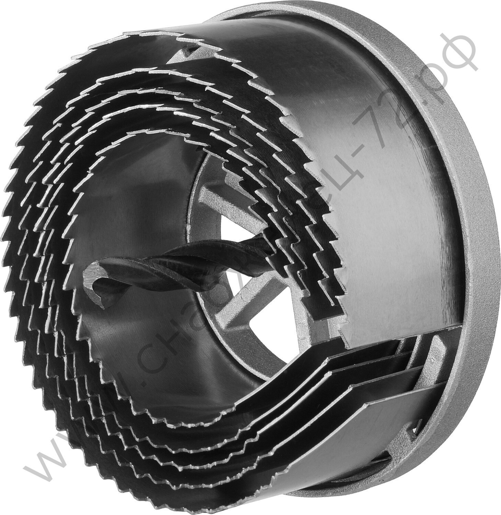 STAYER 5 шт(60-95/32мм), кольцевая пила по дереву, сегментная, наборная, усиленная, 60-67-74-81-95х32 мм