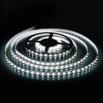 Лента светодиодная 12V 14,4W 60Led 5050 IP20 холодный белый, 5м