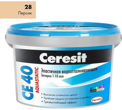 Затирка CERESIT CE40 №28 персик (2кг)