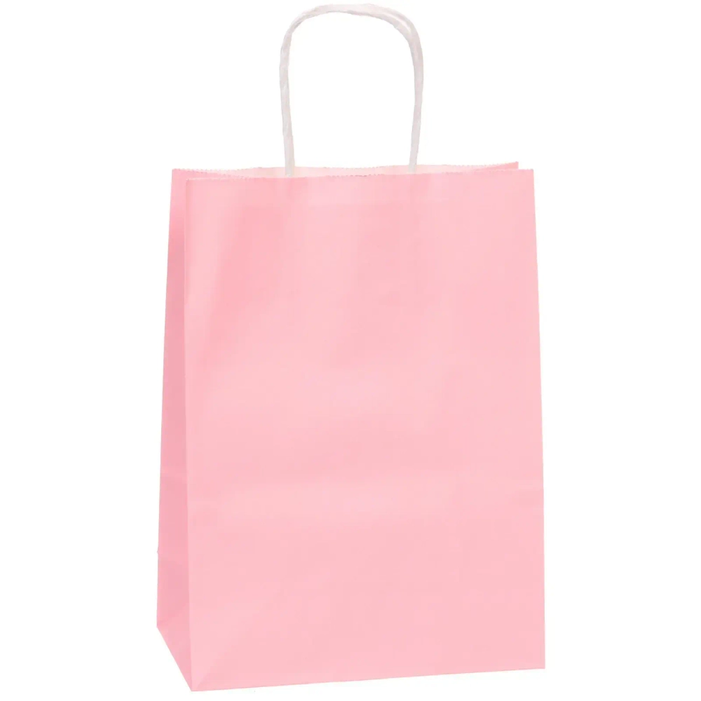 Пакет подарочный «Классика» 22*16*8 см, розовый