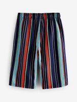 Брюки широкие для мальчика Next E82-338, Черный, Кирпичный, Голубой