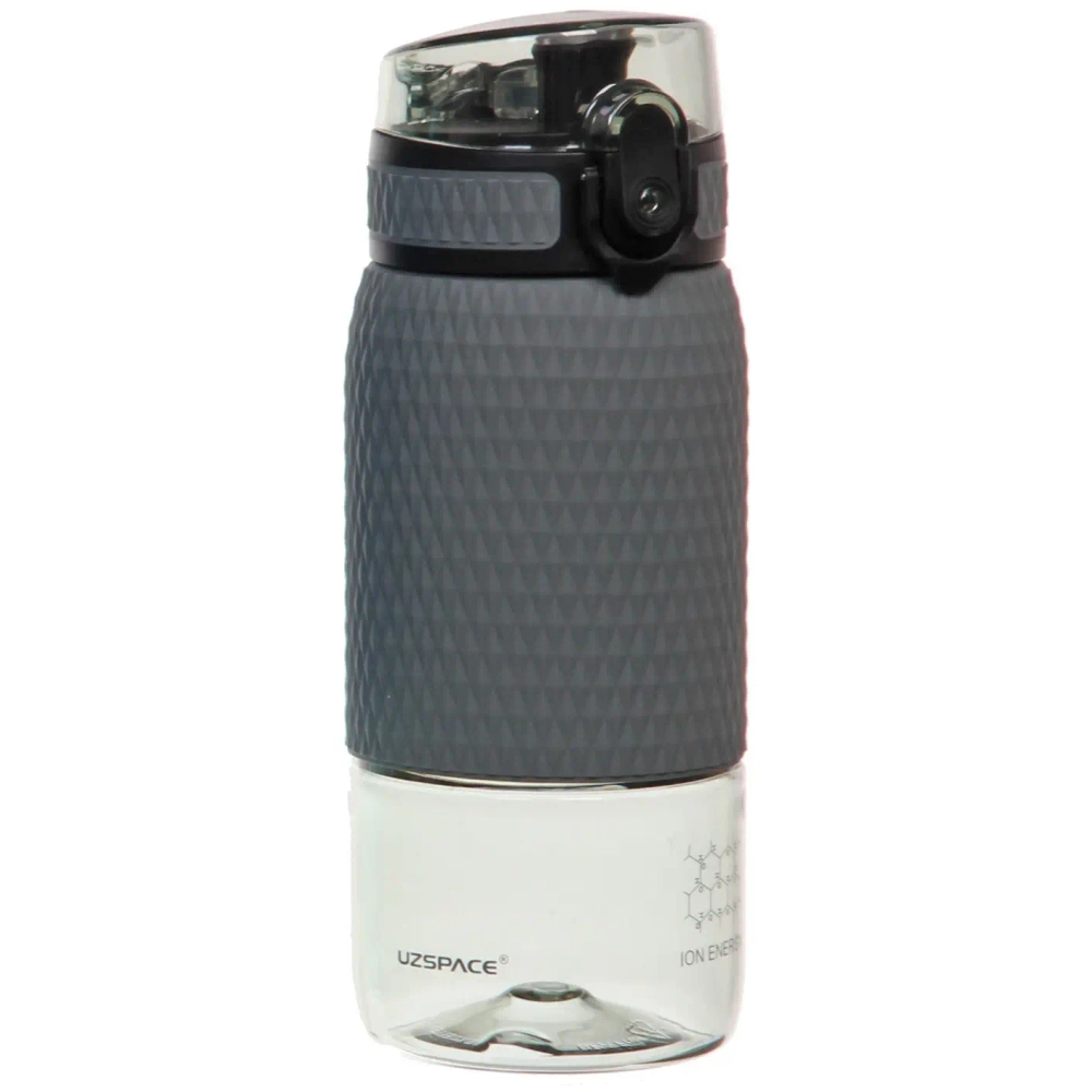 Бутылка спортивная UZSPACE Diamond 5055 с емкостью для фруктов (350 мл)