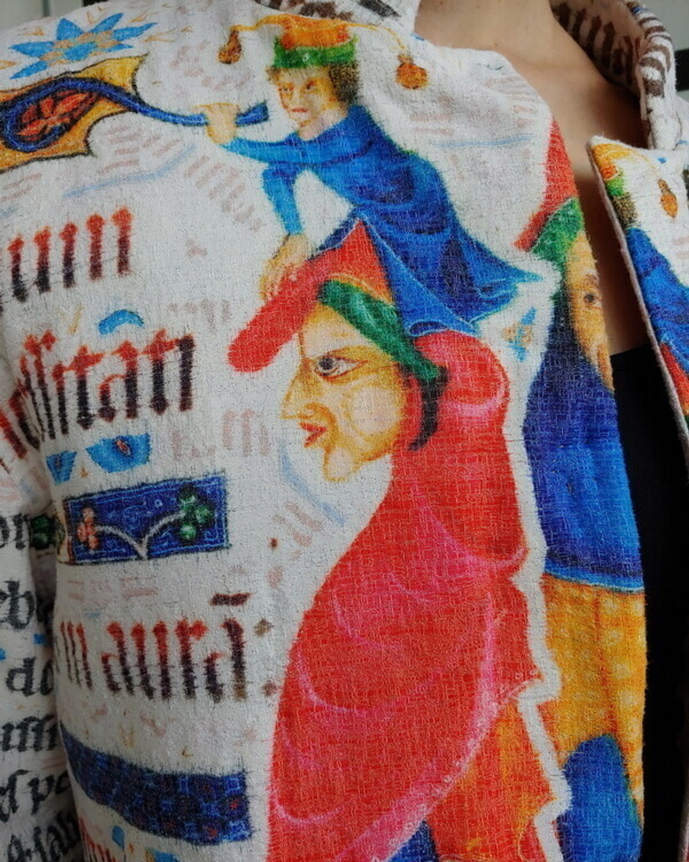 Пальто «Латтрелла», по мотивам зарисовок из Псалтири Латтрелла, 14 век