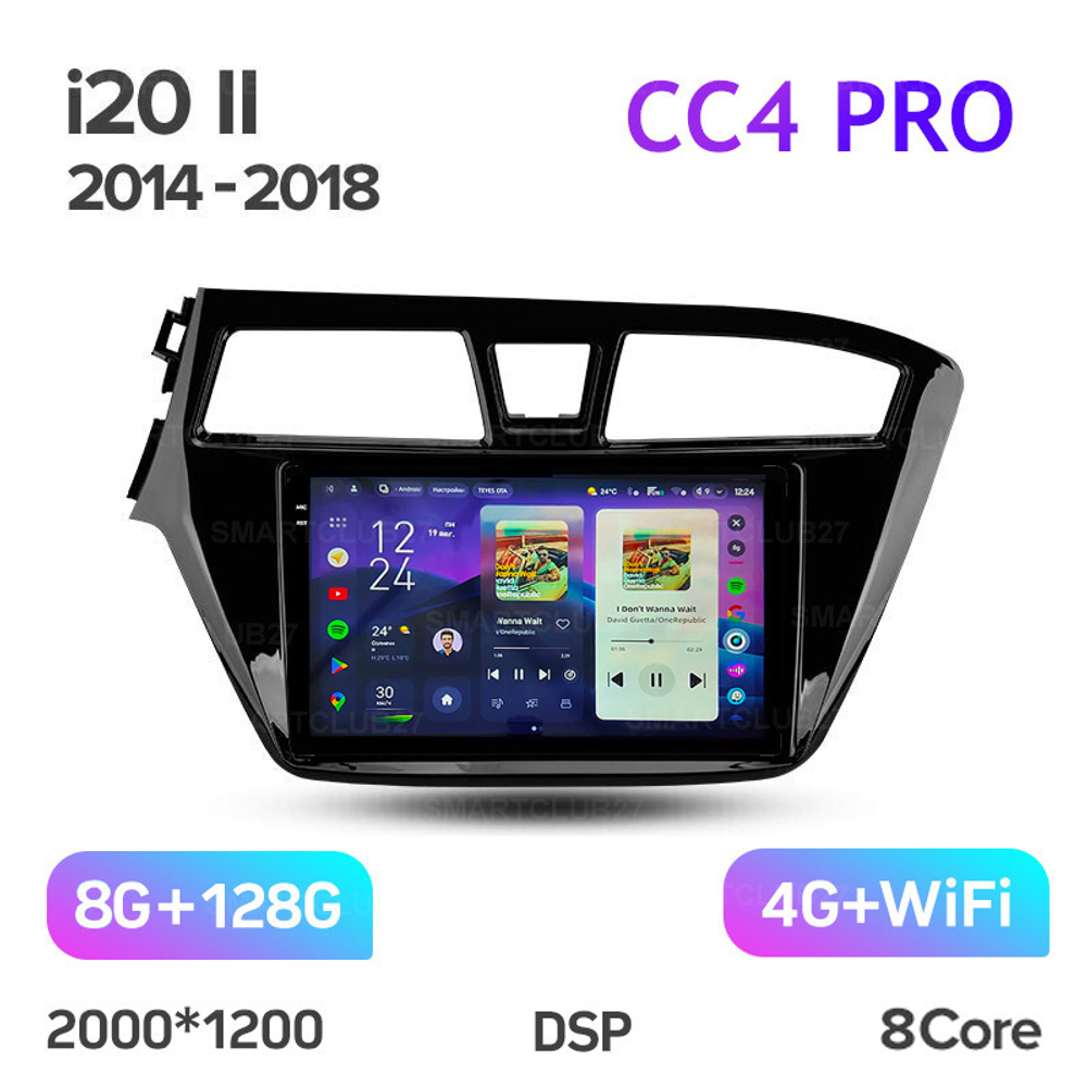 Teyes CC4 Pro 9" для Hyundai i20 2012-2014