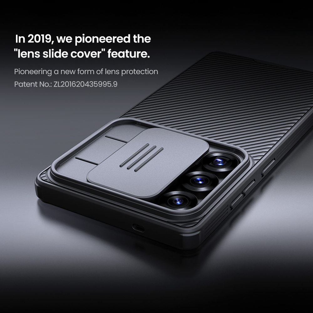 Чехол от Nillkin с встроенным круглым магнитом для Samsung Galaxy S25 Ultra, серия CamShield Pro Magnetic Case