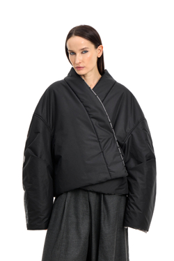 Куртка двусторонняя TULUP graphite/black