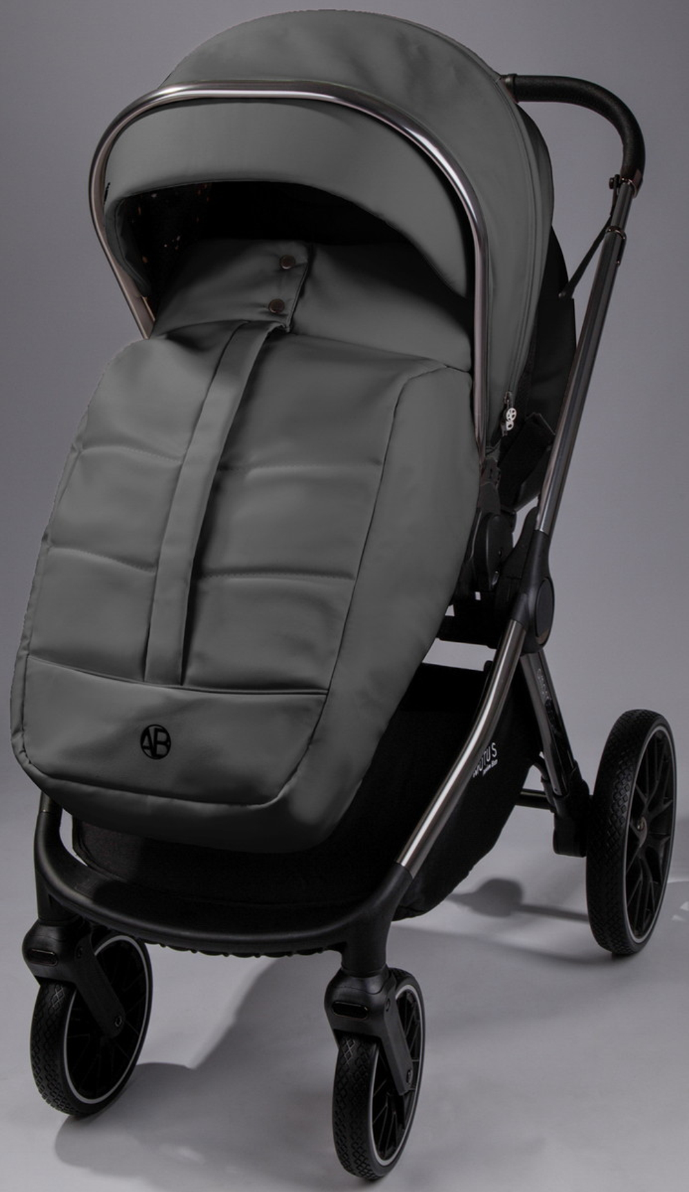 Детская коляска AmaroBaby Motus Premium Ecco 3 в 1 серый