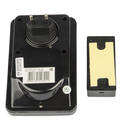 Звонок дверной Uniel UDB-092W-R1T1-36S-BL